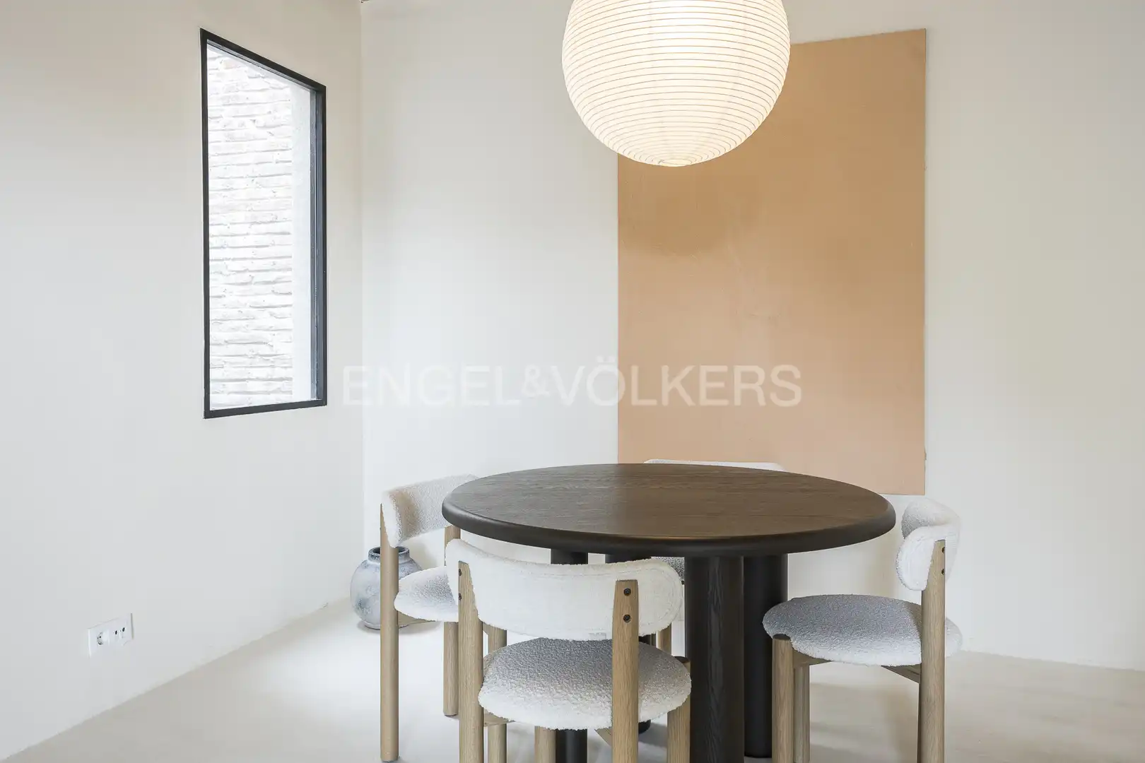 Dining room of Flat for rent in Barcelona  with Air Conditioner, Heating and Balcony