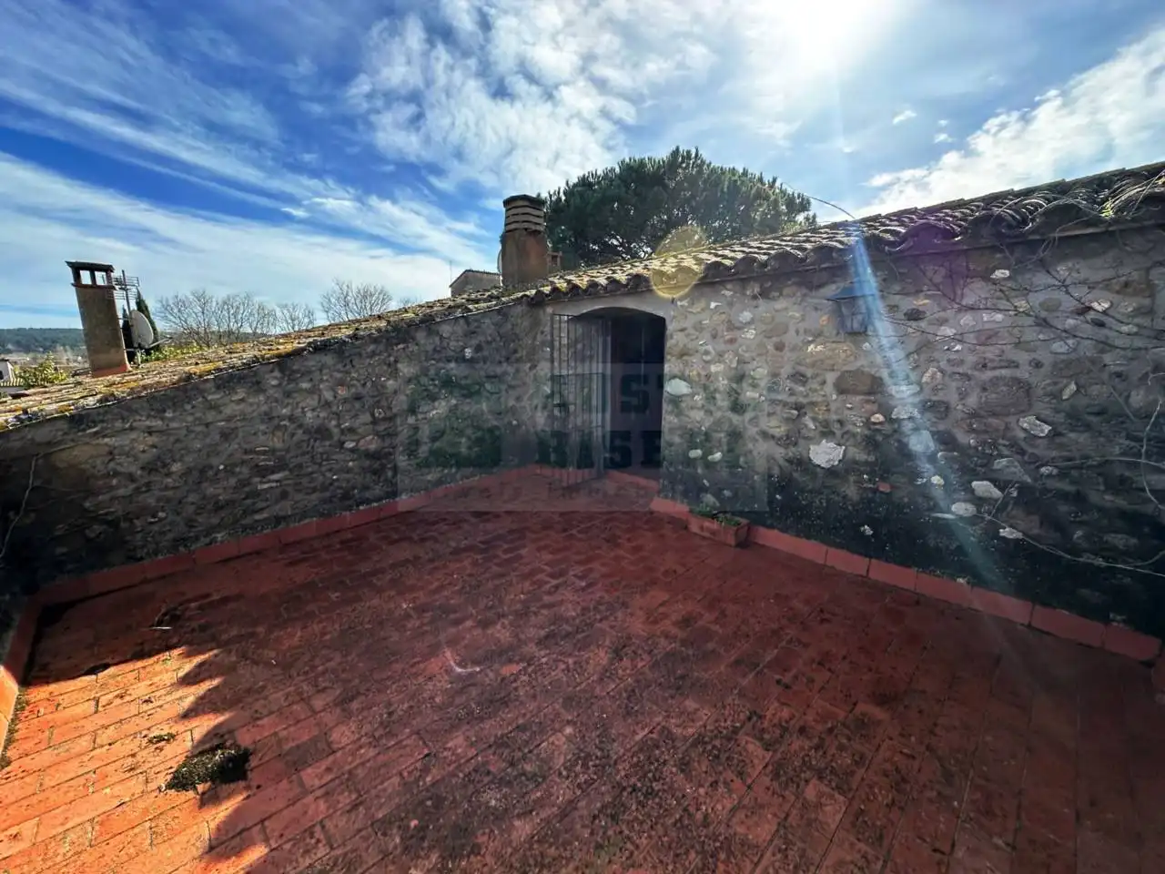 Terraza de Finca rústica en venta en Sant Joan de Mollet con Calefacción, Jardín privado y Terraza