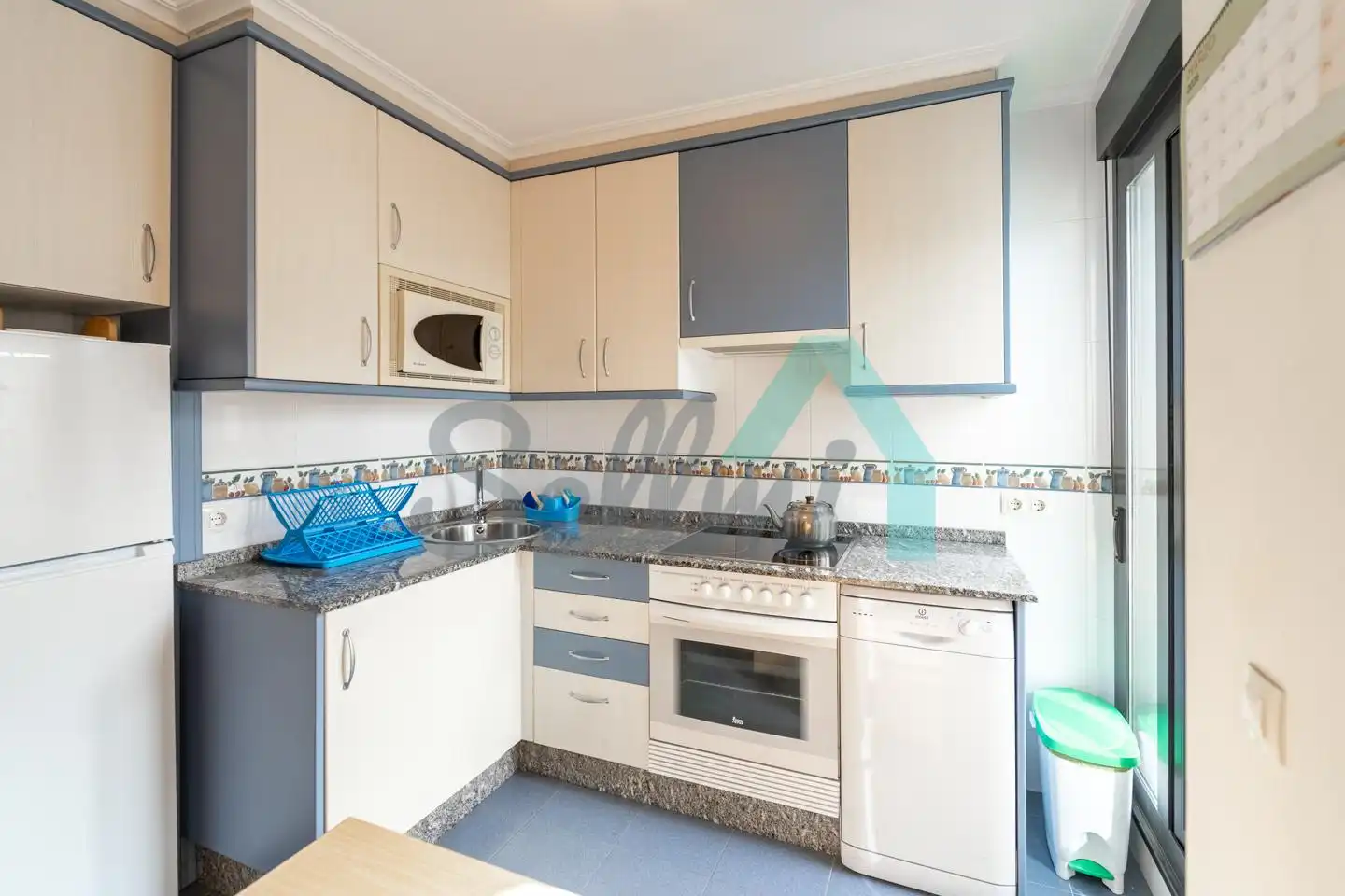 Kitchen of Flat for sale in Tapia de Casariego  with Heating, Terrace and Storage room