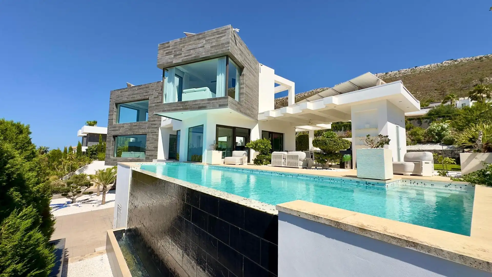 Exterior view of Houses for sale in Jávea / Xàbia  with Air Conditioner, Heating and Private garden