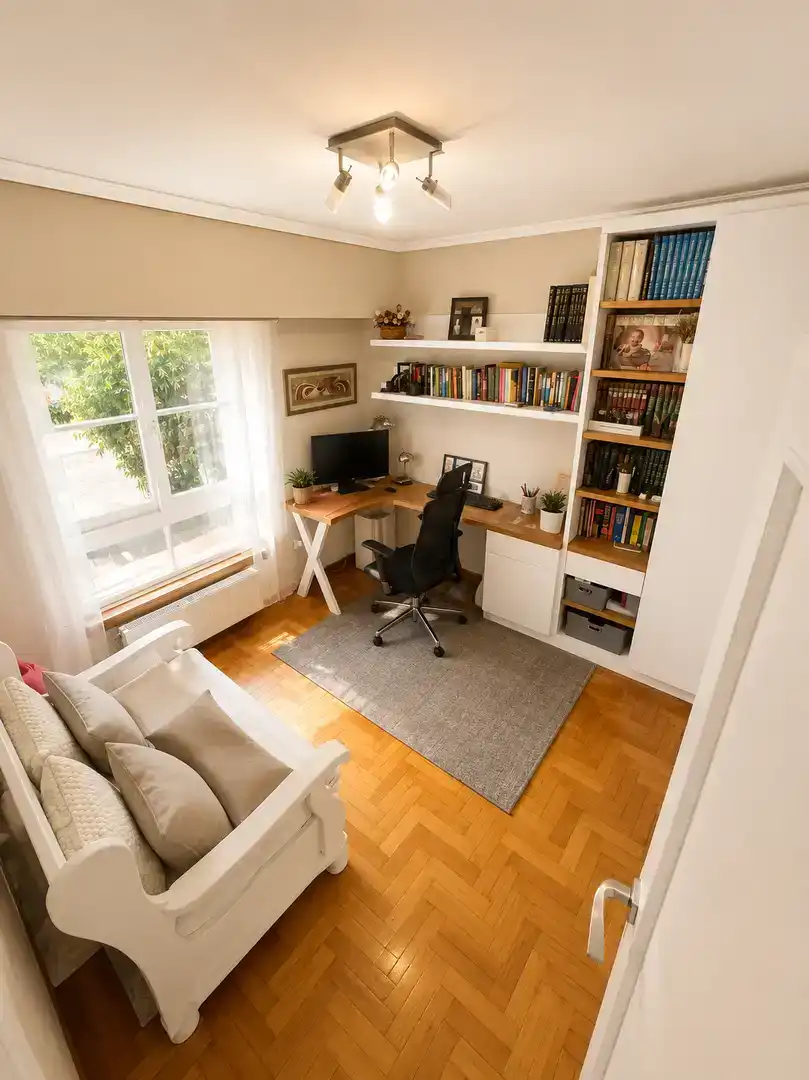 Living room of Houses for sale in Ourense Capital   with Private garden, Parquet flooring and Storage room