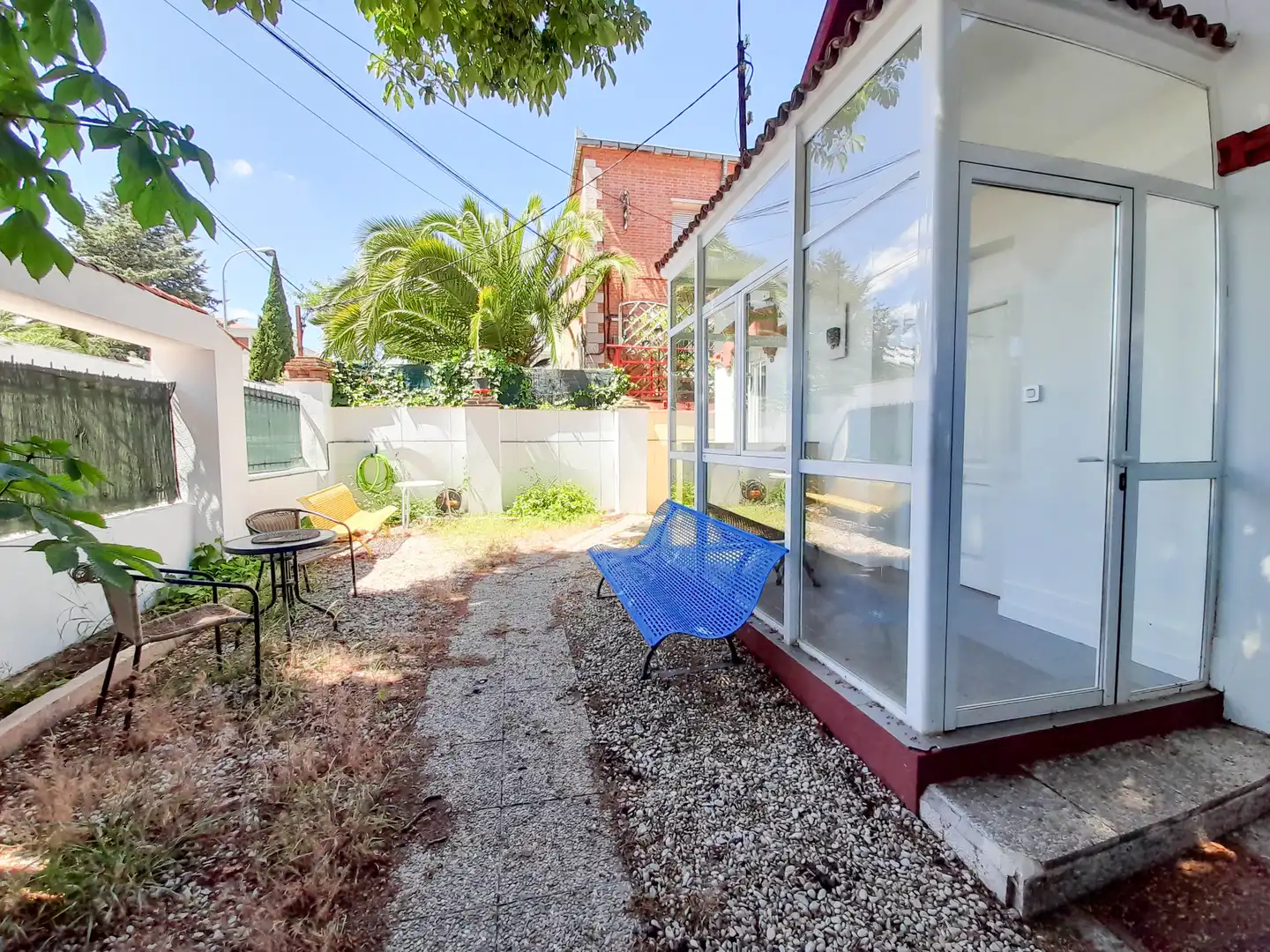 Terrace of Detached homes for rent in Madrid  with Heating, Private garden and Parquet flooring