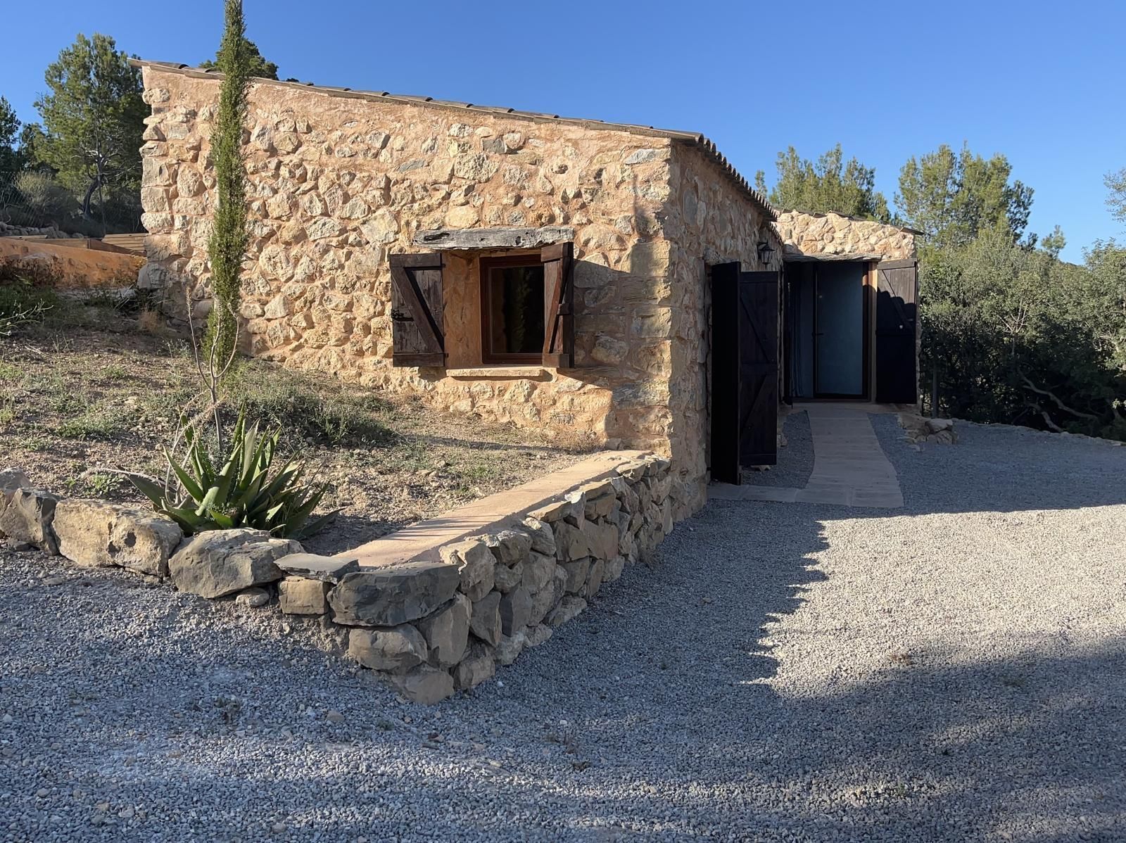 Vista exterior de Casa o xalet de lloguer en Andratx amb Parquet i Moblat