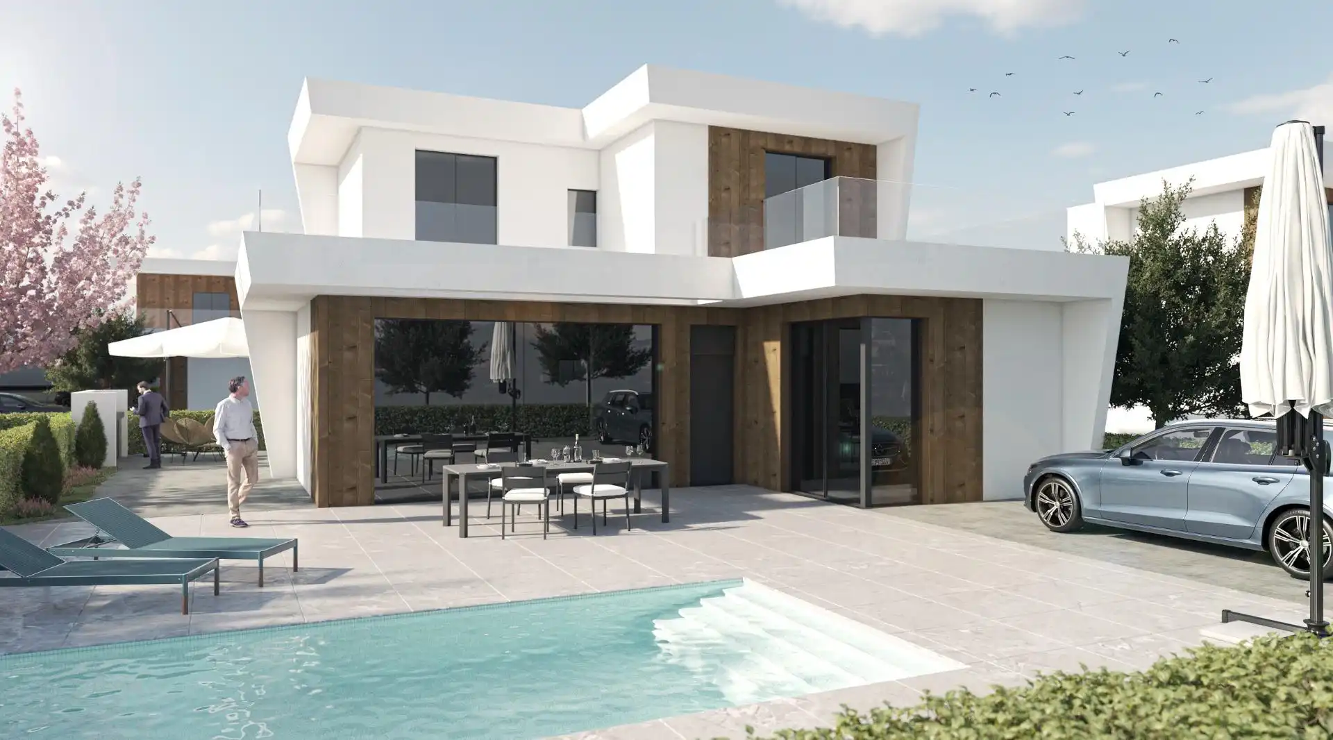 Chalet con piscina en venta en Campo de Murcia, imagen 3