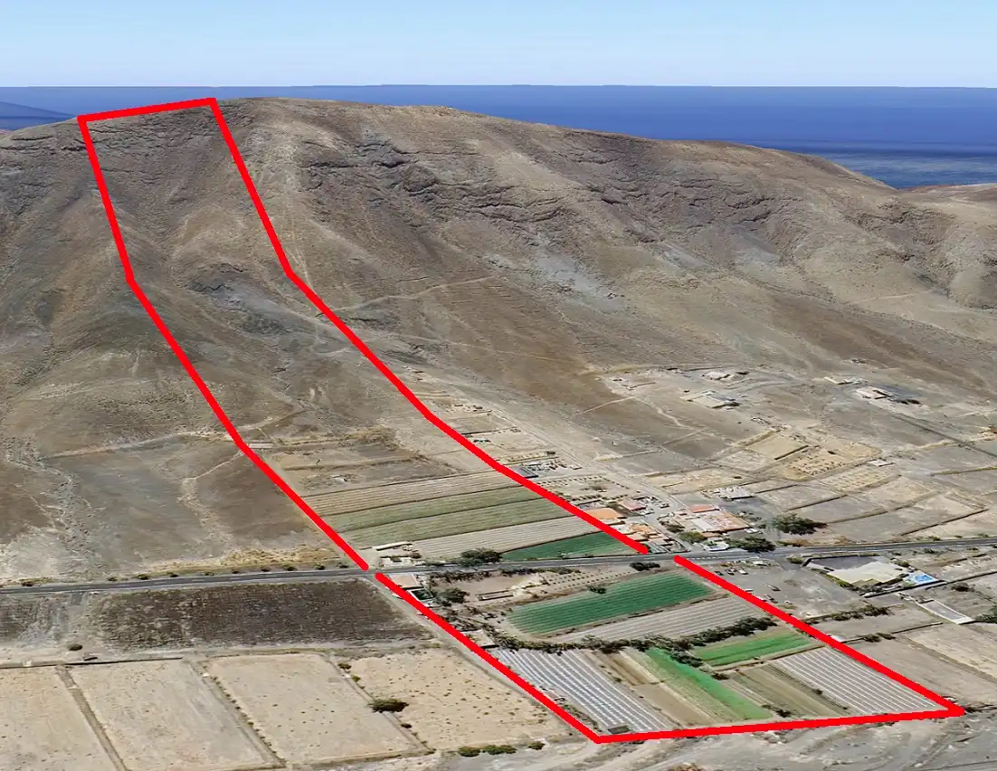 Vista exterior de Finca rústica en venda en Pájara amb Jardí privat, Moblat i Forn