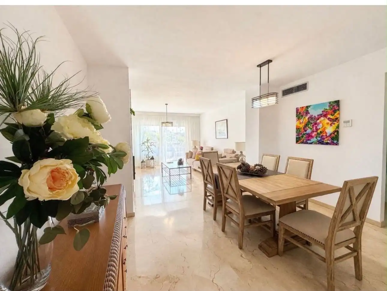 Dining room of Apartments for rent in San Pedro de Alcántara