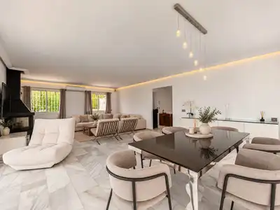 Sala de estar de Casa o chalet en venta en Riviera del Sol