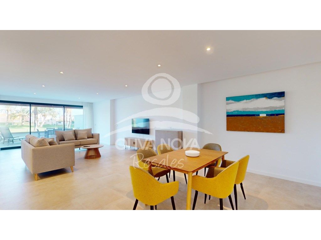 Living room of Apartment for sale in Oliva  with Terrace and Community pool