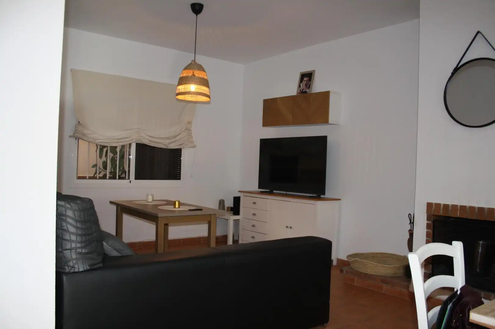 Sala d'estar de Casa adosada en venda en Carrión de los Céspedes