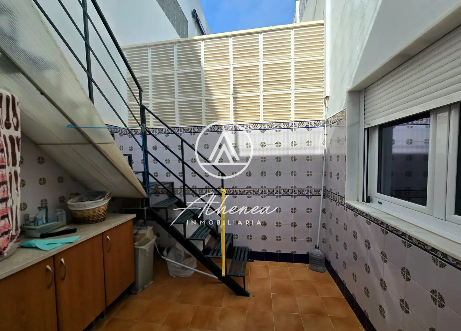 Balcony of Detached homes for sale in Roquetas de Mar  with Air Conditioner, Heating and Terrace
