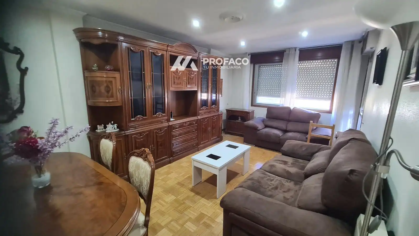 Sala de estar de Piso de alquiler en Ourense Capital  con Calefacción y Amueblado
