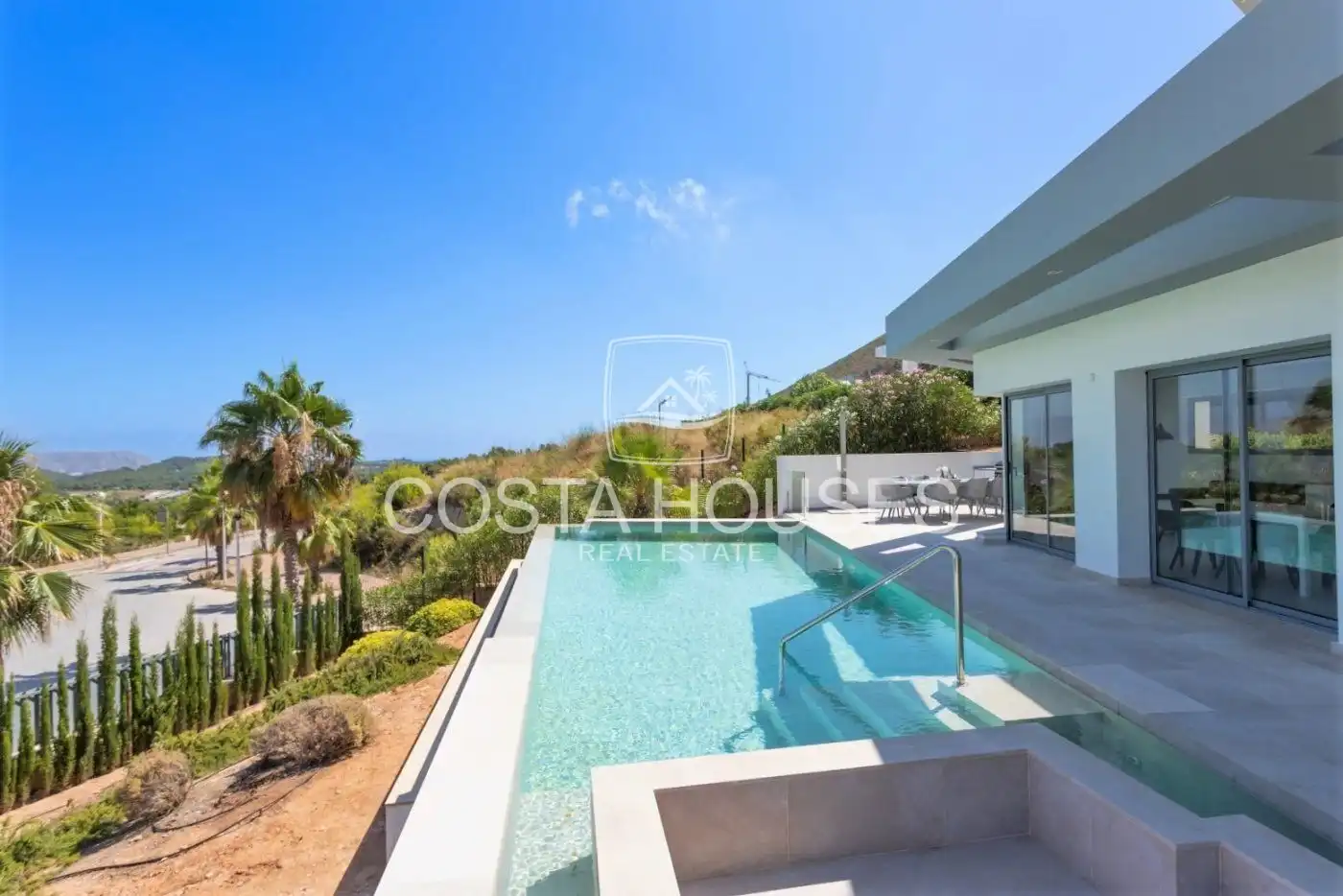 Exterior view of Houses for sale in Jávea / Xàbia  with Air Conditioner, Private garden and Terrace