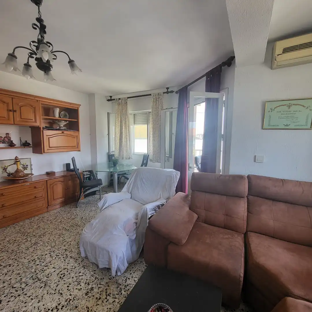 Sala d'estar de Pis en venda en Vélez-Málaga amb Aire condicionat, Terrassa i Traster
