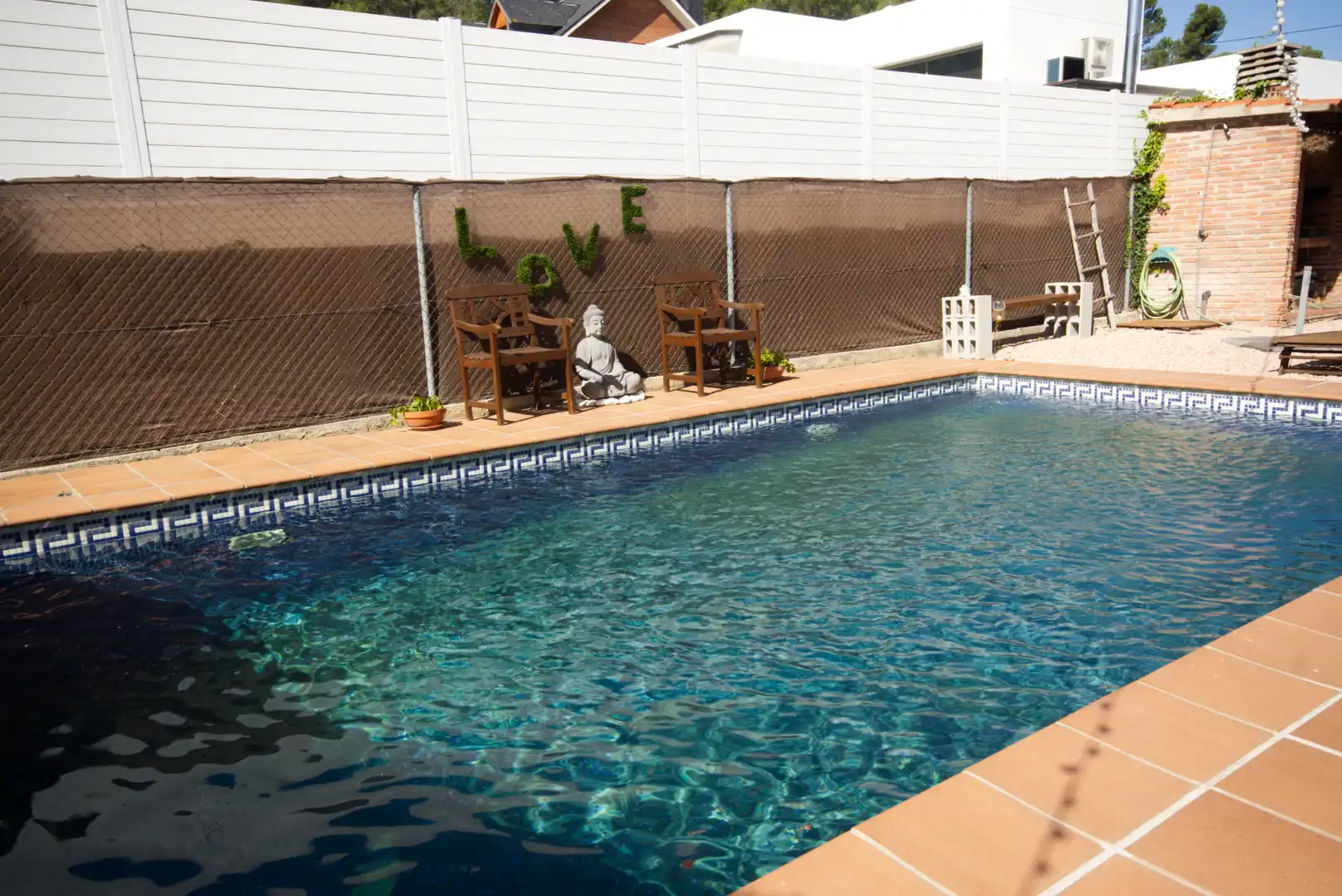 Swimming pool of Detached homes for sale in Sant Quirze del Vallès  with Heating, Private garden and Parquet flooring