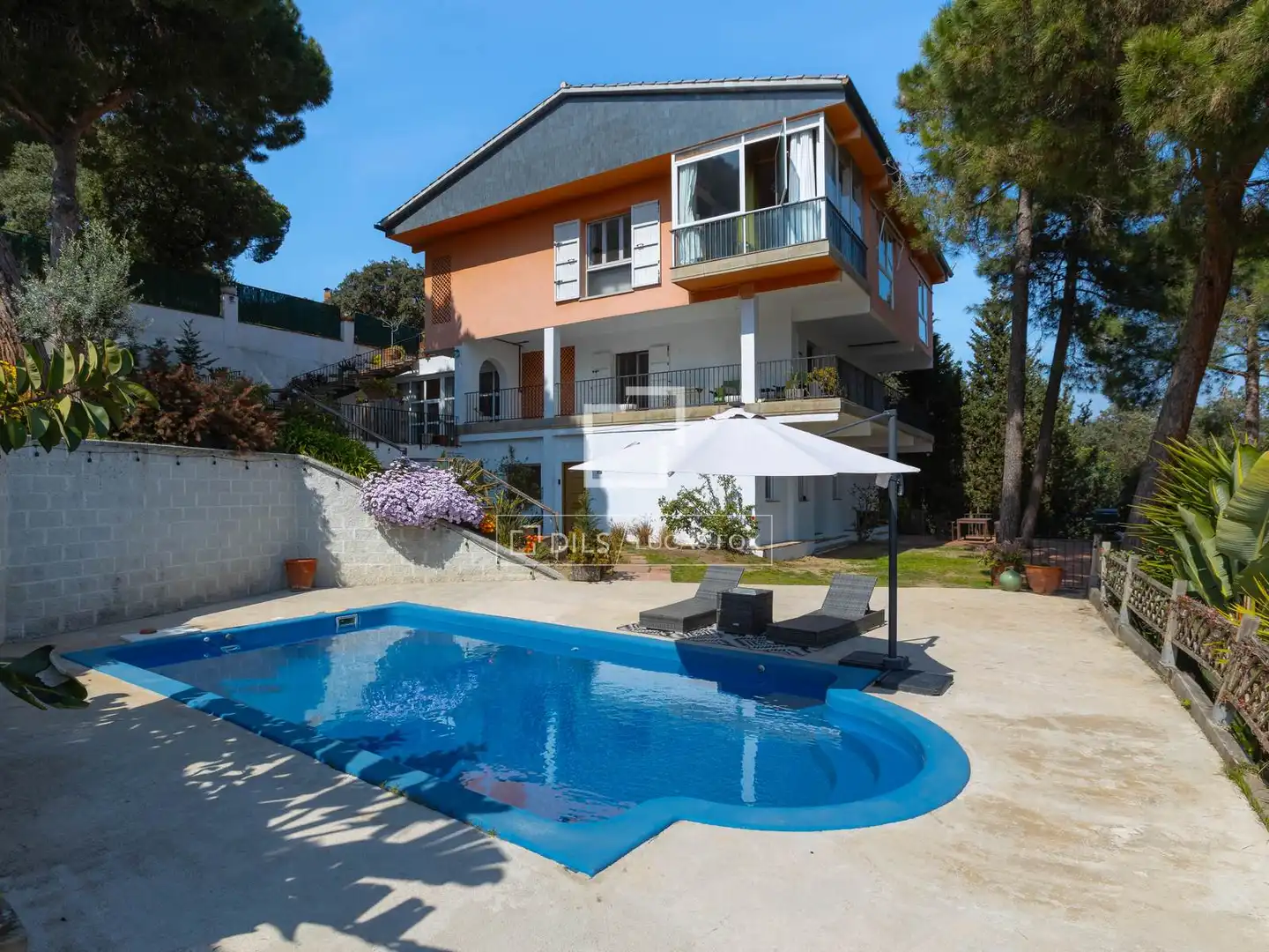 Swimming pool of Houses for sale in Arenys de Mar  with Heating, Private garden and Terrace