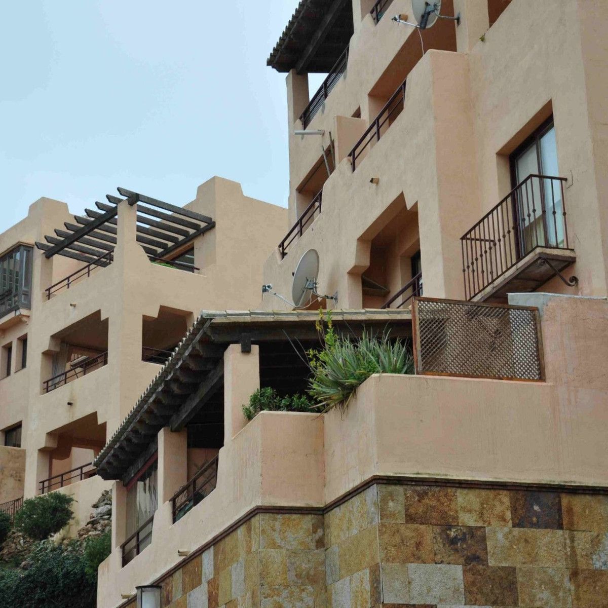 Vista exterior de Apartament de lloguer en Mijas amb Aire condicionat, Calefacció i Terrassa