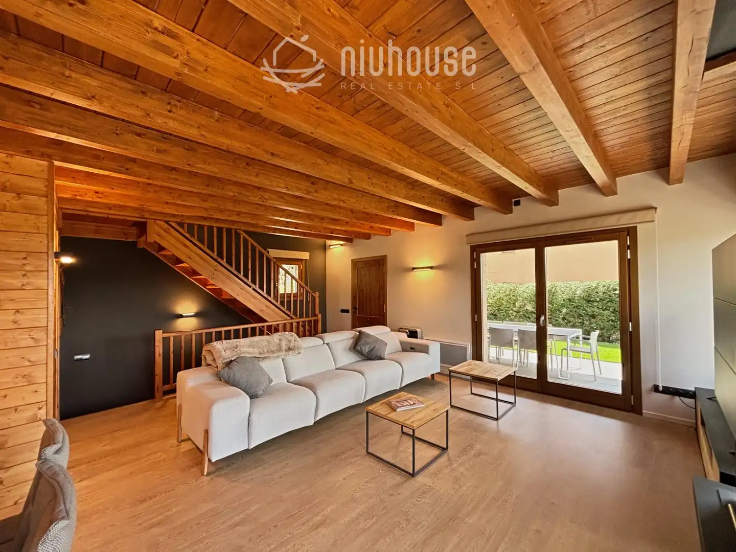Sala de estar de Casa o chalet en venta en Enveitg