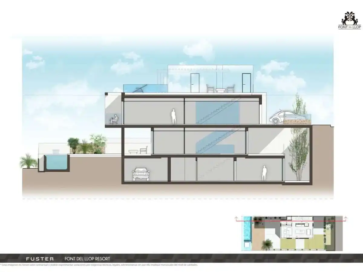 Adosado con jardín en venta en Monforte del Cid, imagen 44