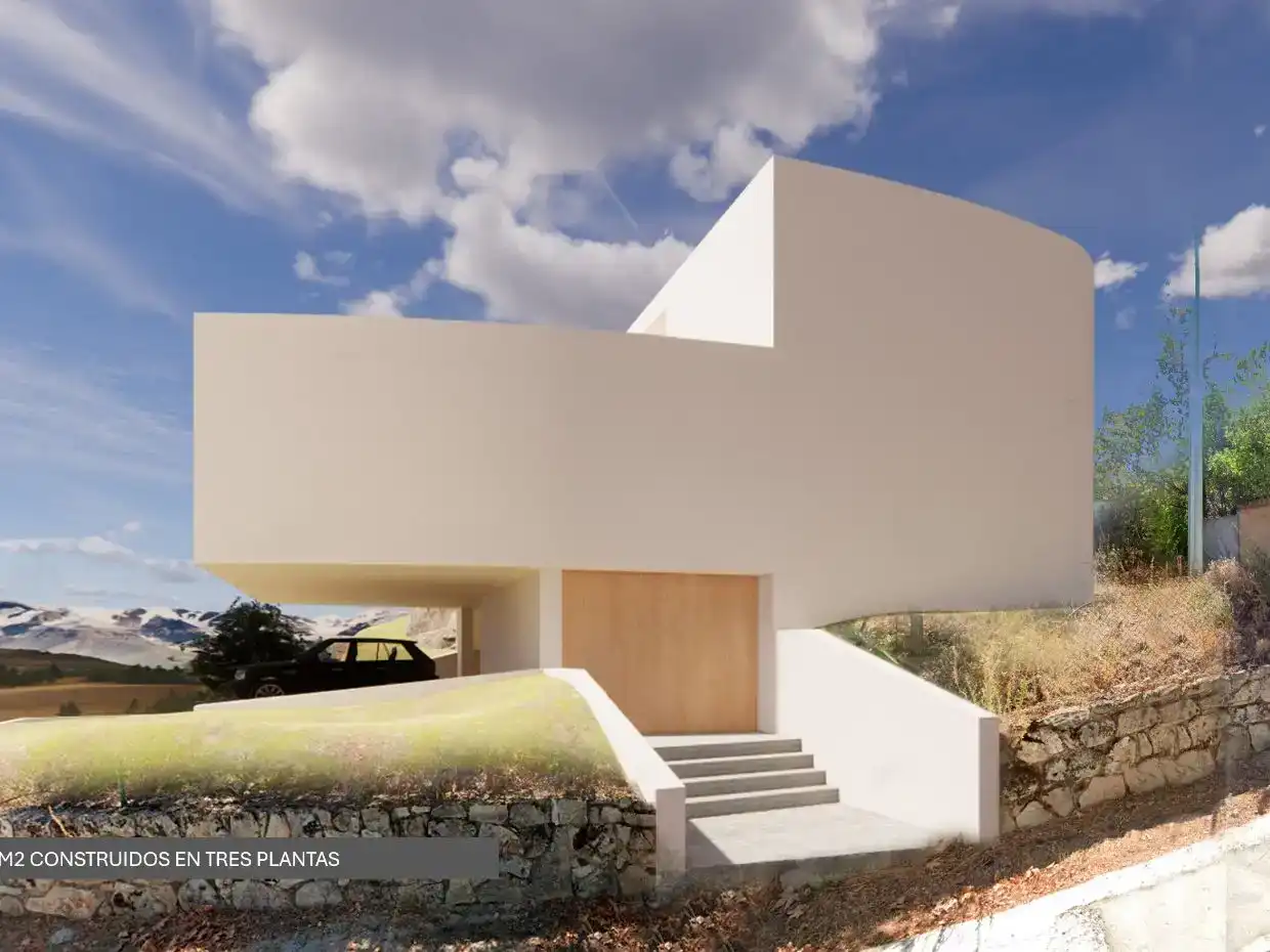 Vista exterior de Casa o chalet en venta en Torrelodones con Aire acondicionado y Piscina