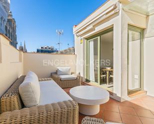 Terrace of Apartment to rent in  Barcelona Capital  with Air Conditioner and Balcony