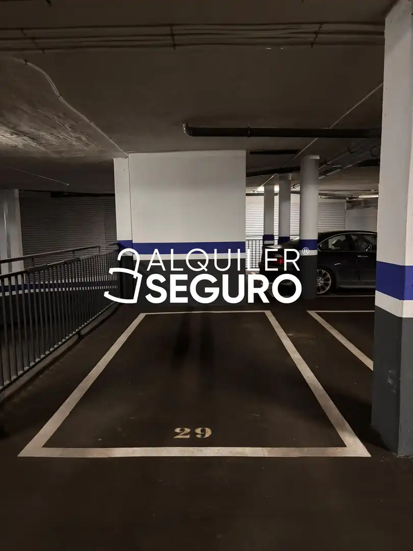 Parking of Flat for rent in Rivas-Vaciamadrid  with Air Conditioner, Heating and Terrace