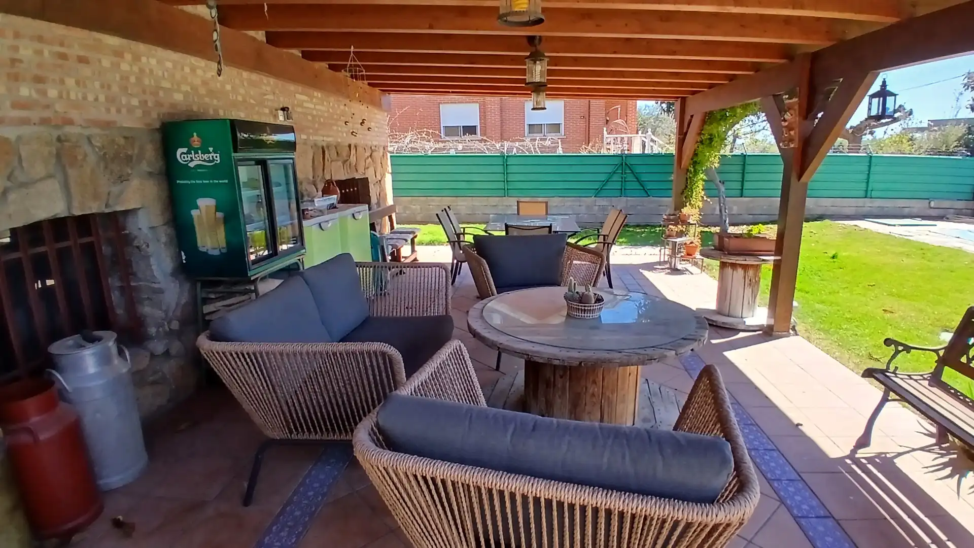 Terraza de Casa o chalet en venta en Guadarrama con Calefacción, Jardín privado y Terraza
