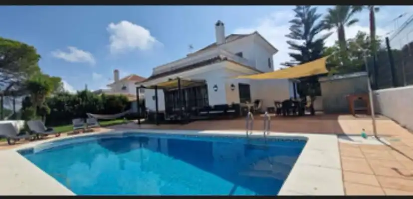 Garten von Haus oder Chalet zum Verkauf in El Portil mit Privatgarten, Terrasse und Schwimmbad