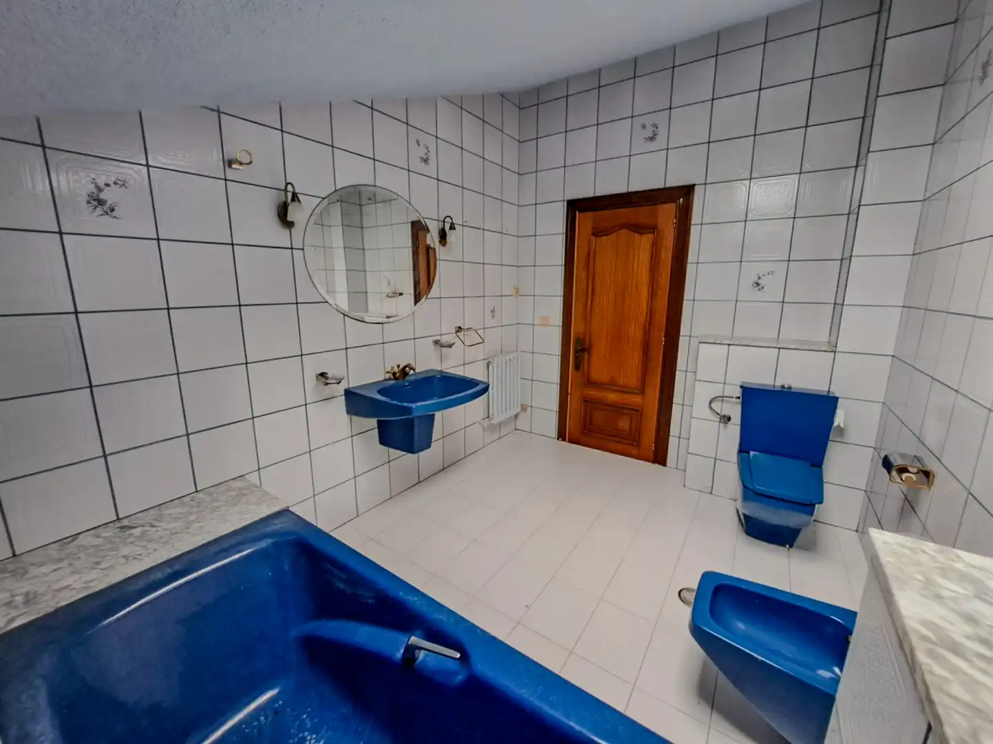 Bathroom of Houses for sale in Castrillón  with Heating, Private garden and Parquet flooring