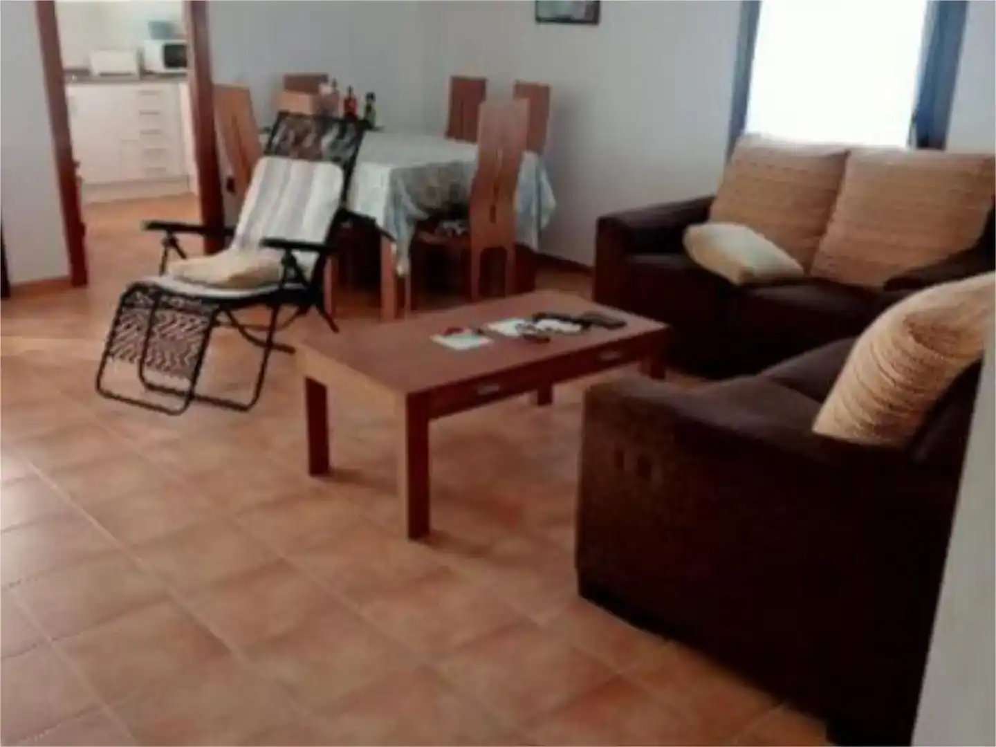 Sala d'estar de Pis en venda en Rubielos de Mora amb Aire condicionat i Balcó
