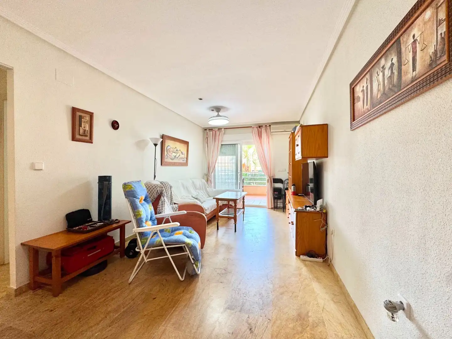 Sala d'estar de Casa o xalet de lloguer en Orihuela amb Calefacció, Jardí privat i Traster