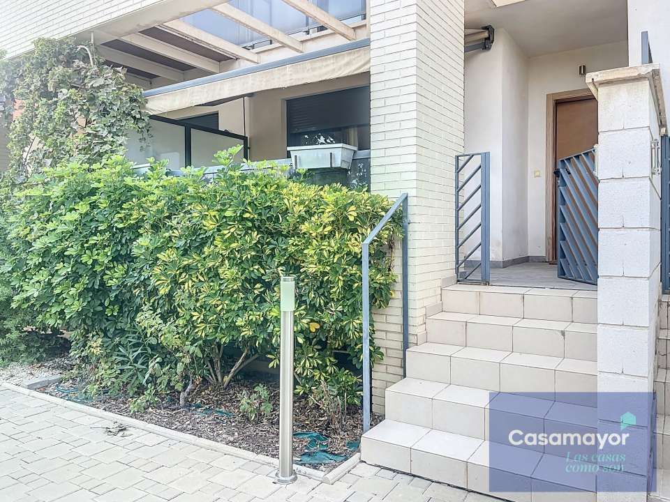 Exterior view of House or chalet for sale in Mutxamel  with Air Conditioner, Heating and Private garden