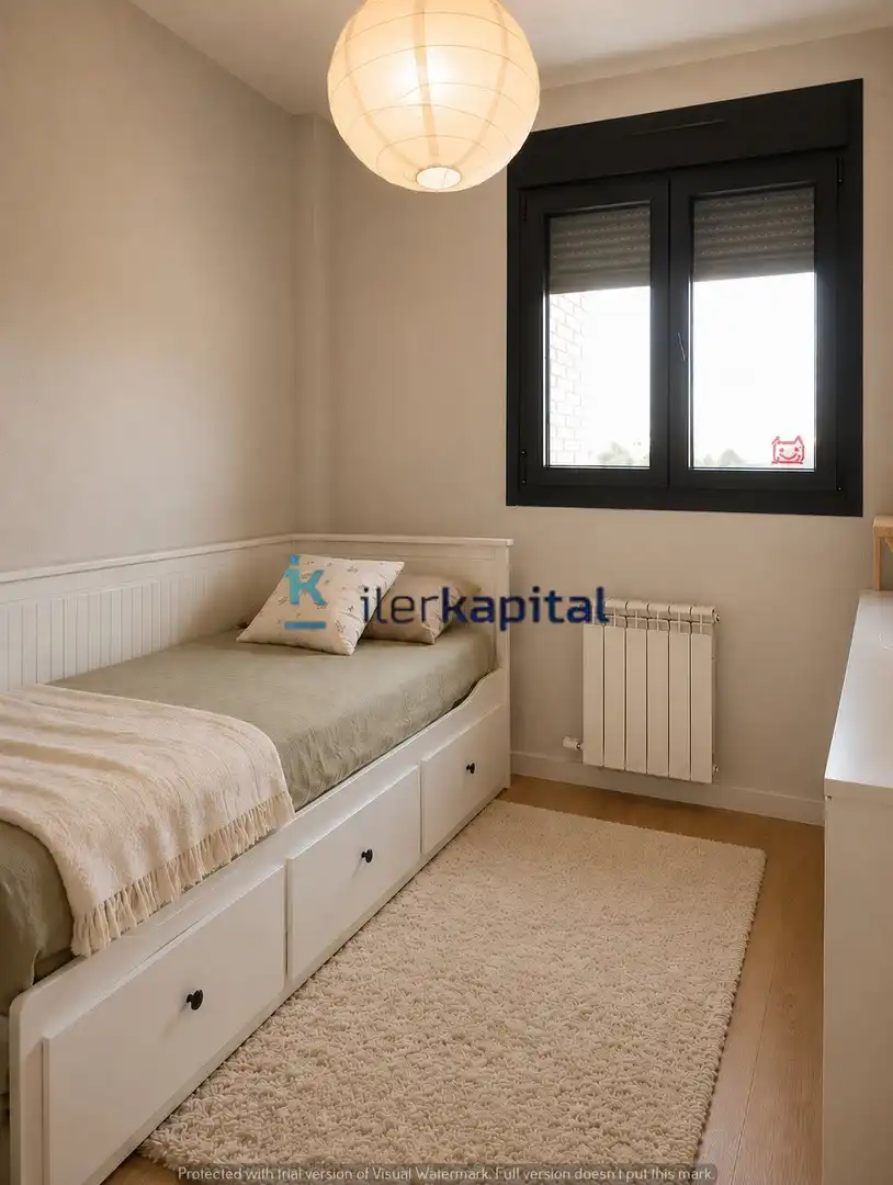 Schlafzimmer von Wohnung zum Verkauf in Lleida mit Klimaanlage, Heizung und Terrasse