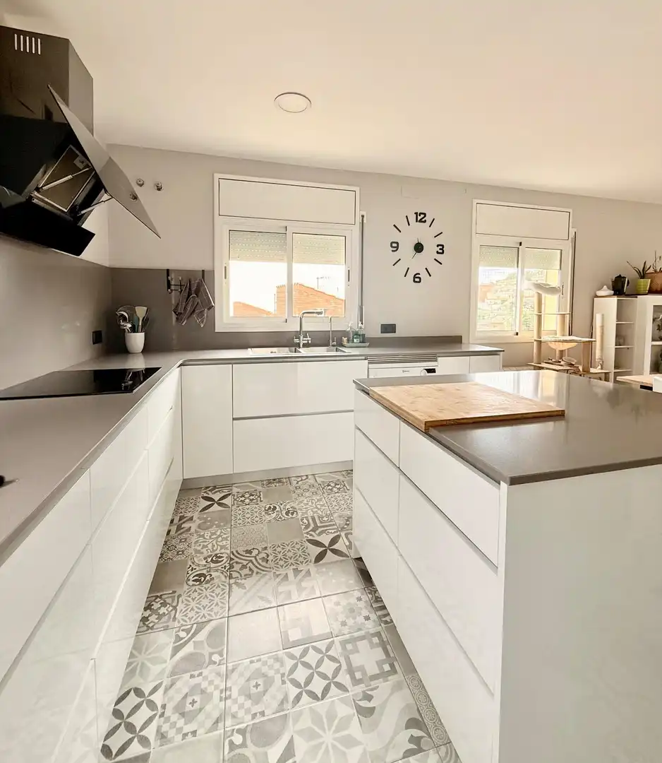 Cocina de Casa adosada en venta en Calafell con Calefacción, Jardín privado y Terraza
