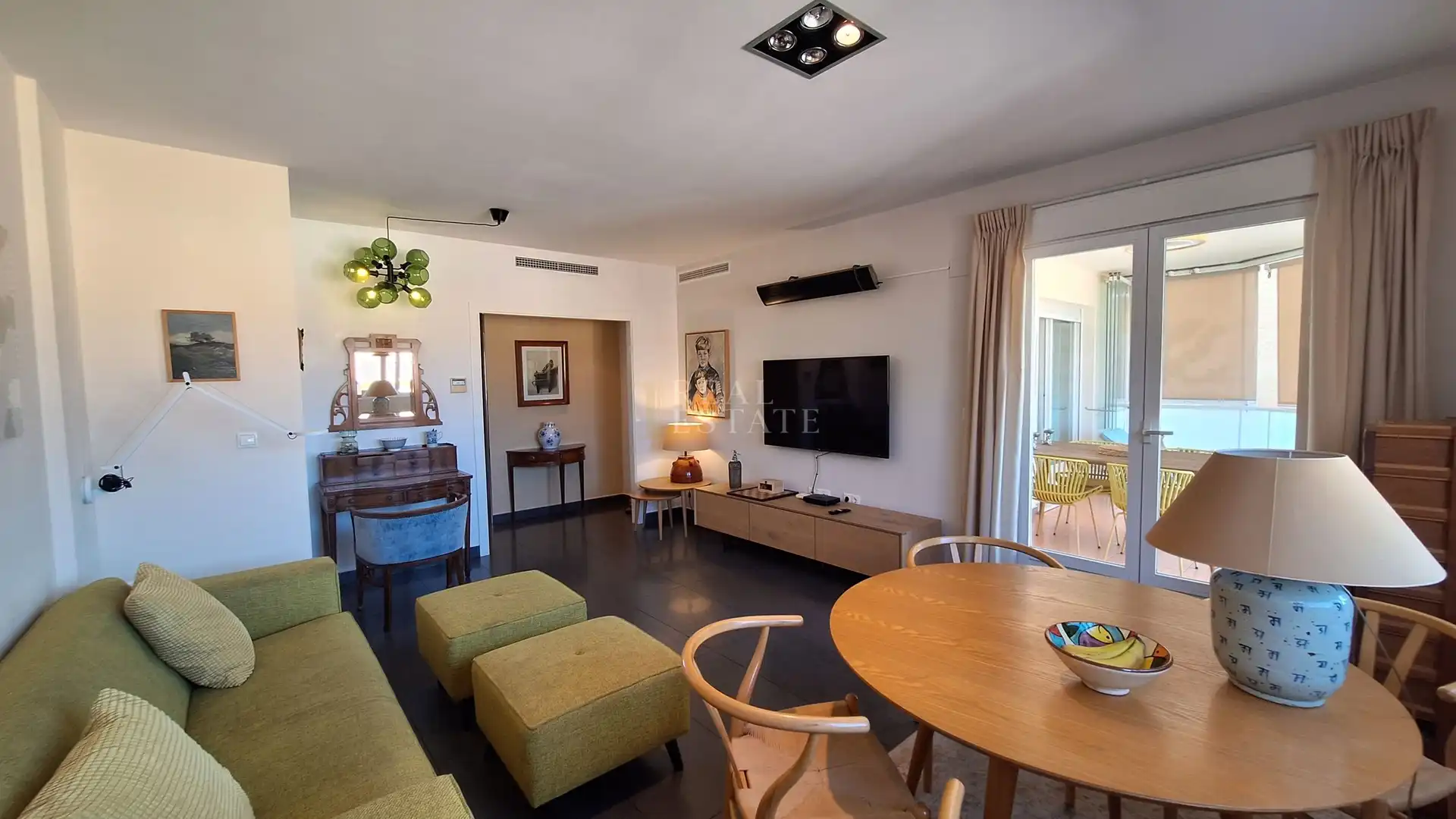 Sala de estar de Piso en venta en Dénia con Aire acondicionado, Calefacción y Trastero