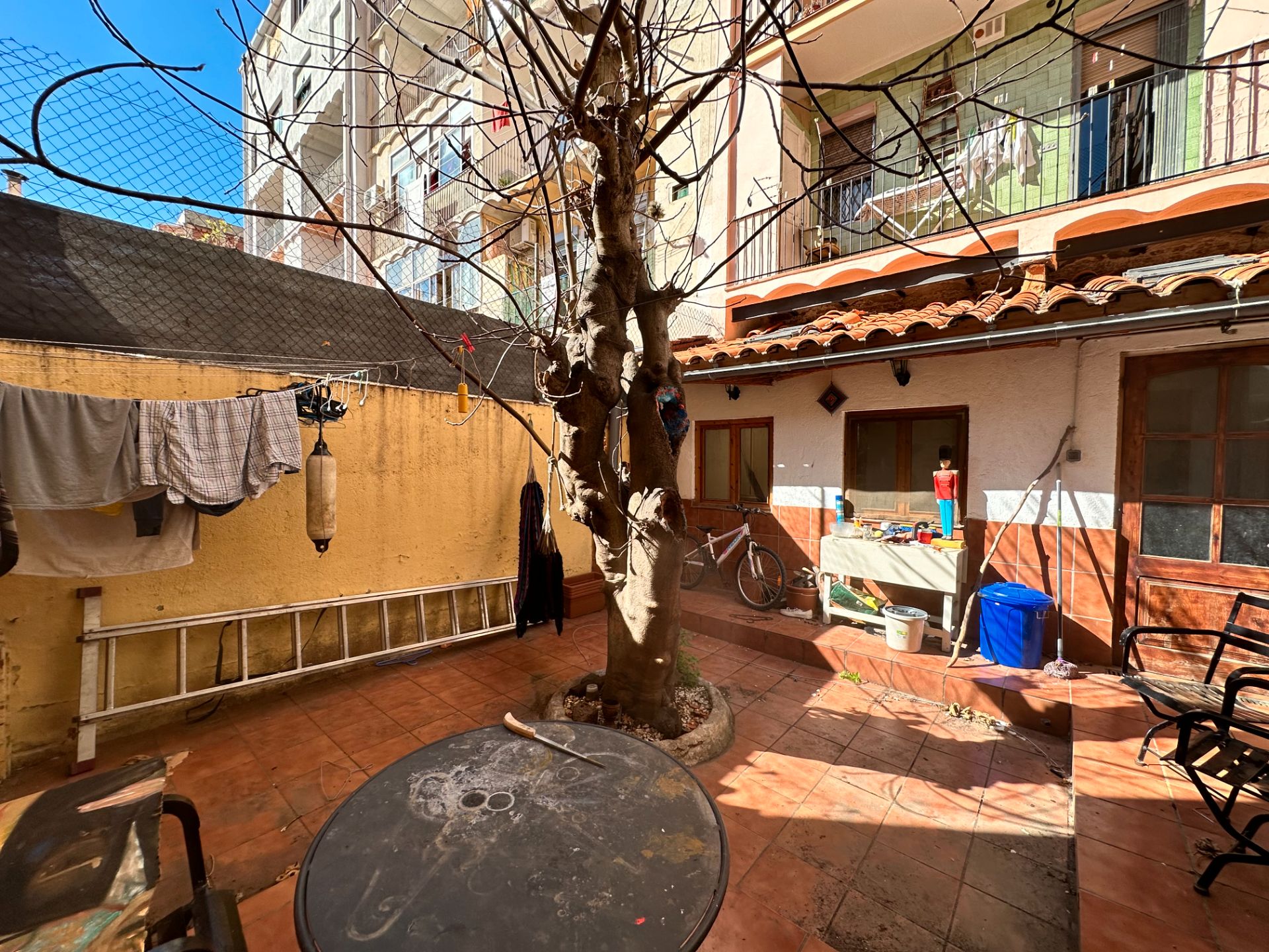Jardí de Planta baixa en venda en  Barcelona Capital amb Calefacció, Parquet i Terrassa