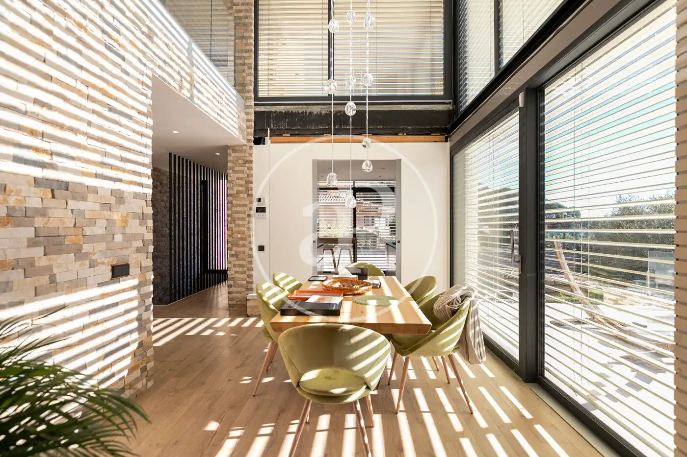 Dining room of Houses for sale in Begues  with Air Conditioner, Heating and Private garden