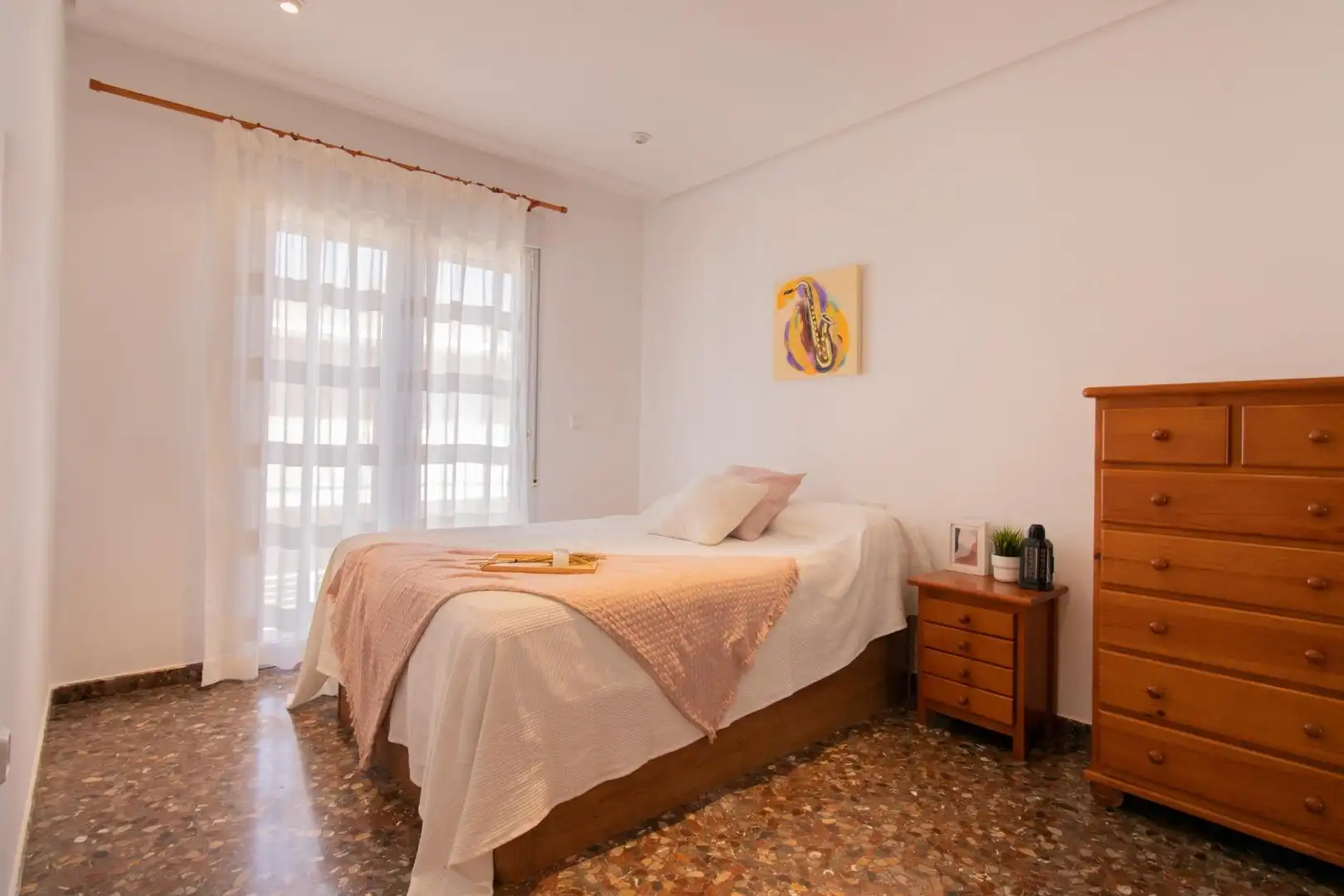 Habitación de Casa adosada en venta en Massalfassar con Aire acondicionado, Terraza y Trastero