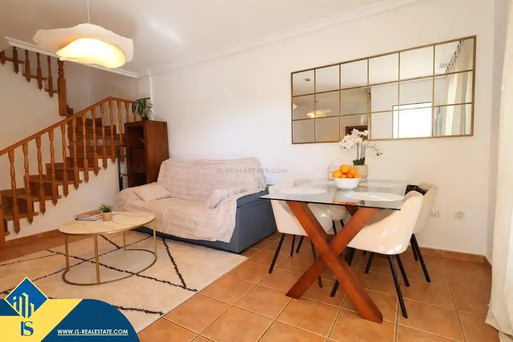 Living room of Houses for rent in Orihuela  with Terrace, Furnished and Oven