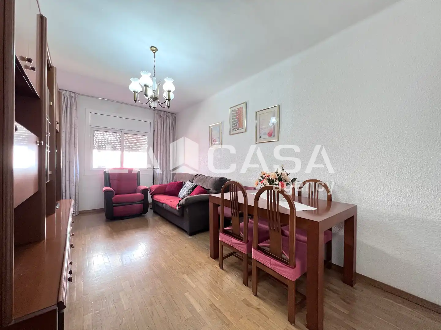 Wohnzimmer von Wohnung zum Verkauf in Badalona mit Balkon