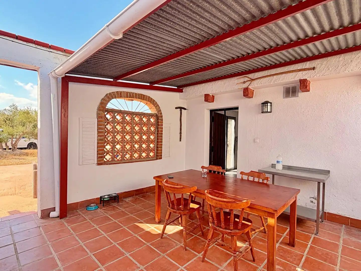 Terrassa de Casa o xalet en venda en Aldover, Tarragona