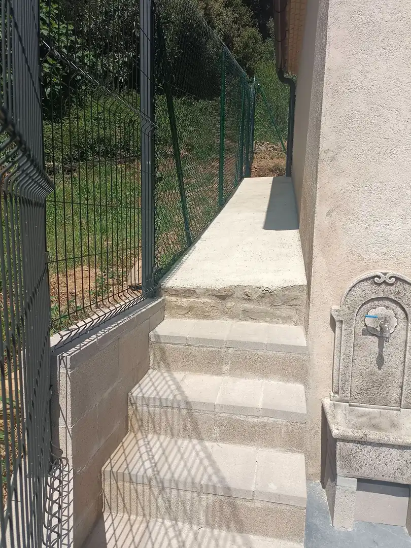Terrassa de Casa o xalet de lloguer en Sant Aniol de Finestres amb Aire condicionat, Calefacció i Jardí privat