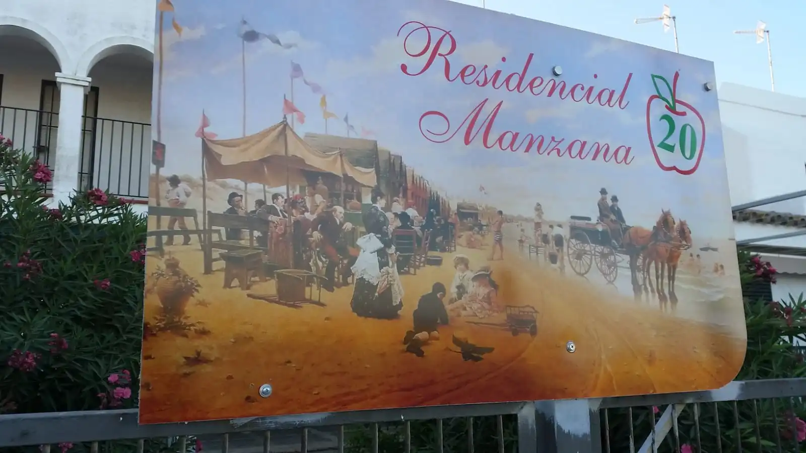 Vista exterior de Apartamento de alquiler en Sanlúcar de Barrameda con Amueblado, Lavadora y Microondas