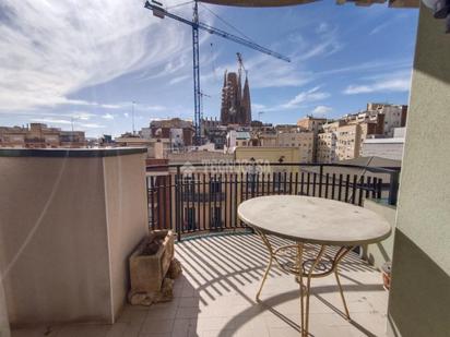 Terrace of Flat for sale in  Barcelona Capital  with Air Conditioner and Balcony