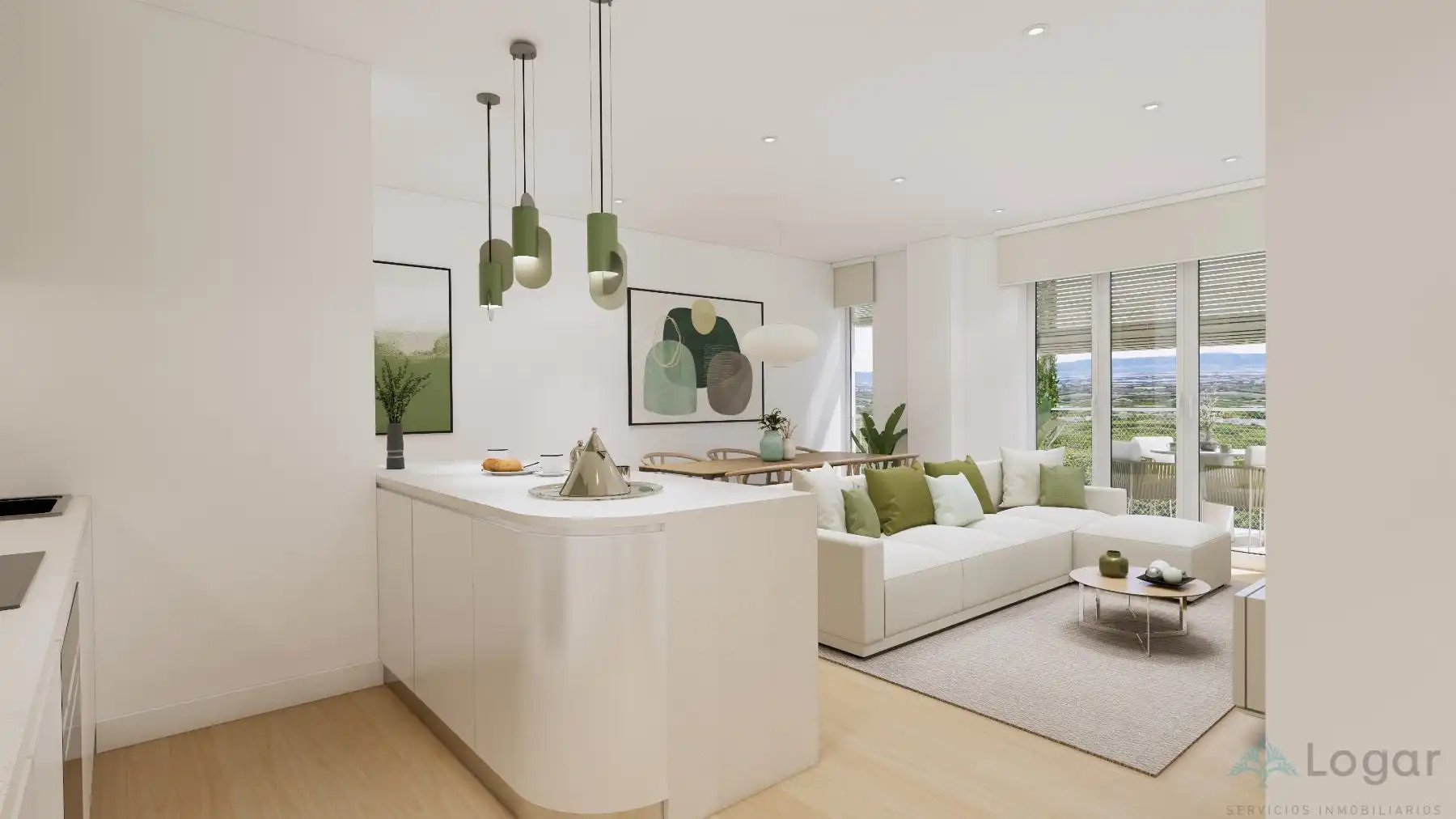 Living room of Flat for sale in Murcia  with Air Conditioner, Heating and Terrace