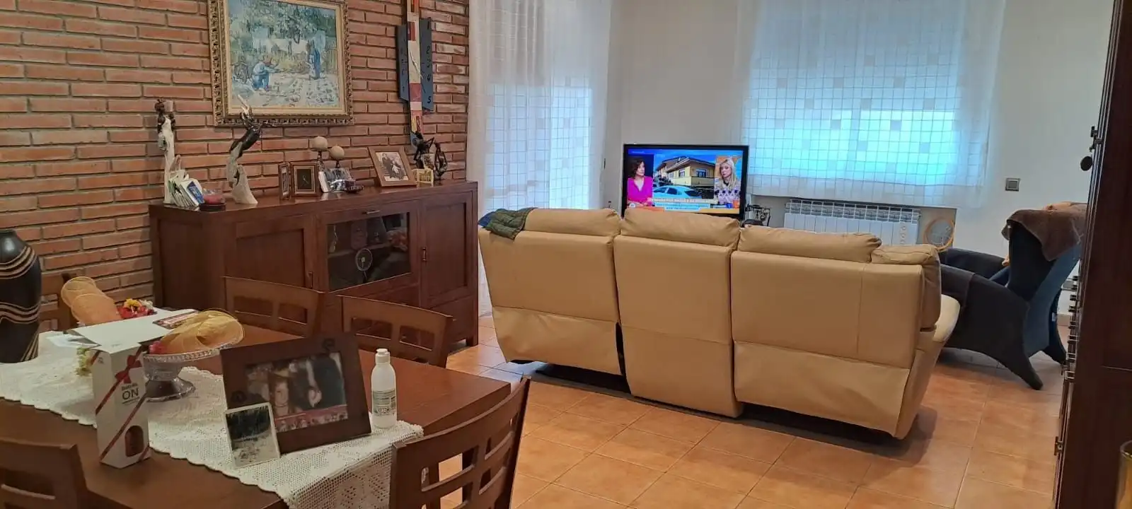 Sala de estar de Casa o chalet en venta en Vallirana con Aire acondicionado, Calefacción y Terraza