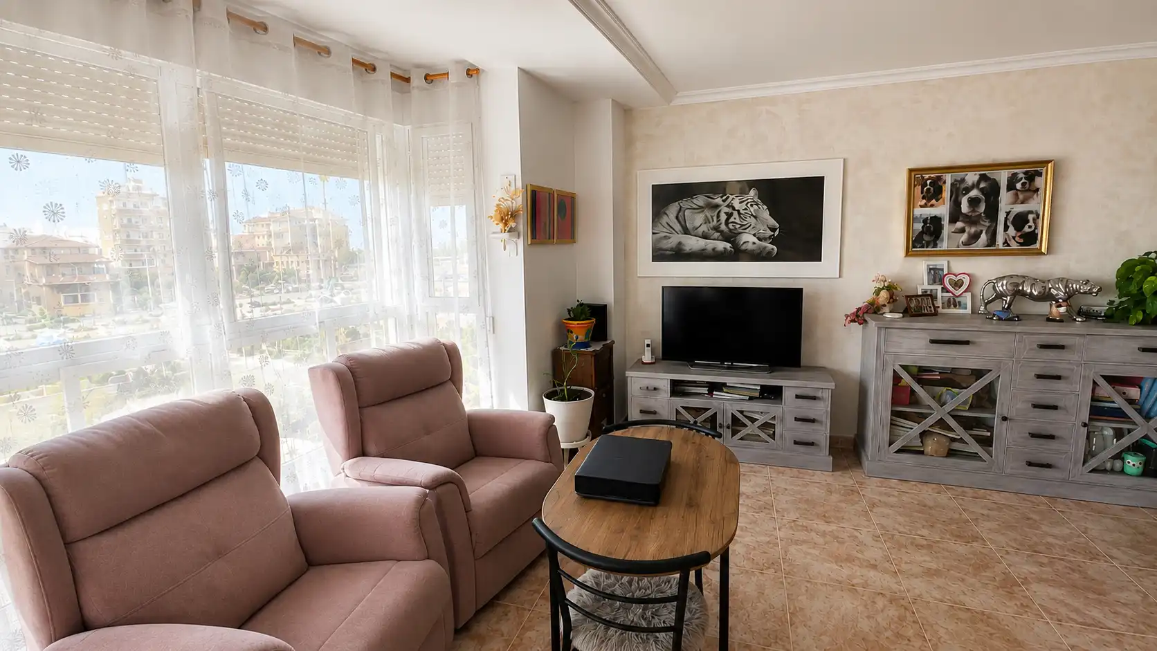 Sala de estar de Piso en venta en Valencia con Trastero, Horno y Balcón