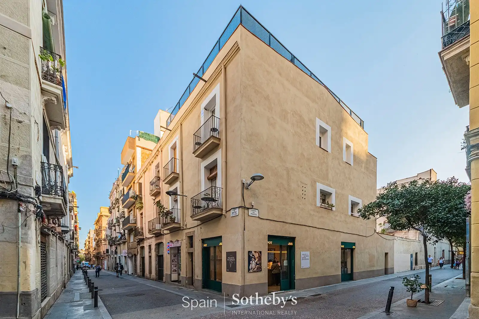 Vista exterior de Apartamento en venta en Barcelona con Aire acondicionado, Calefacción y Terraza