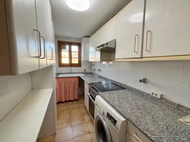 Kitchen of Flat for sale in Alboraya  with Air Conditioner, Private garden and Oven