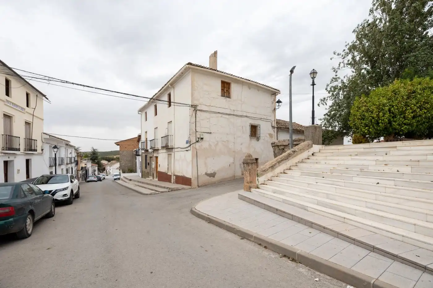 Vista exterior de Casa o xalet en venda en Campotéjar amb Traster