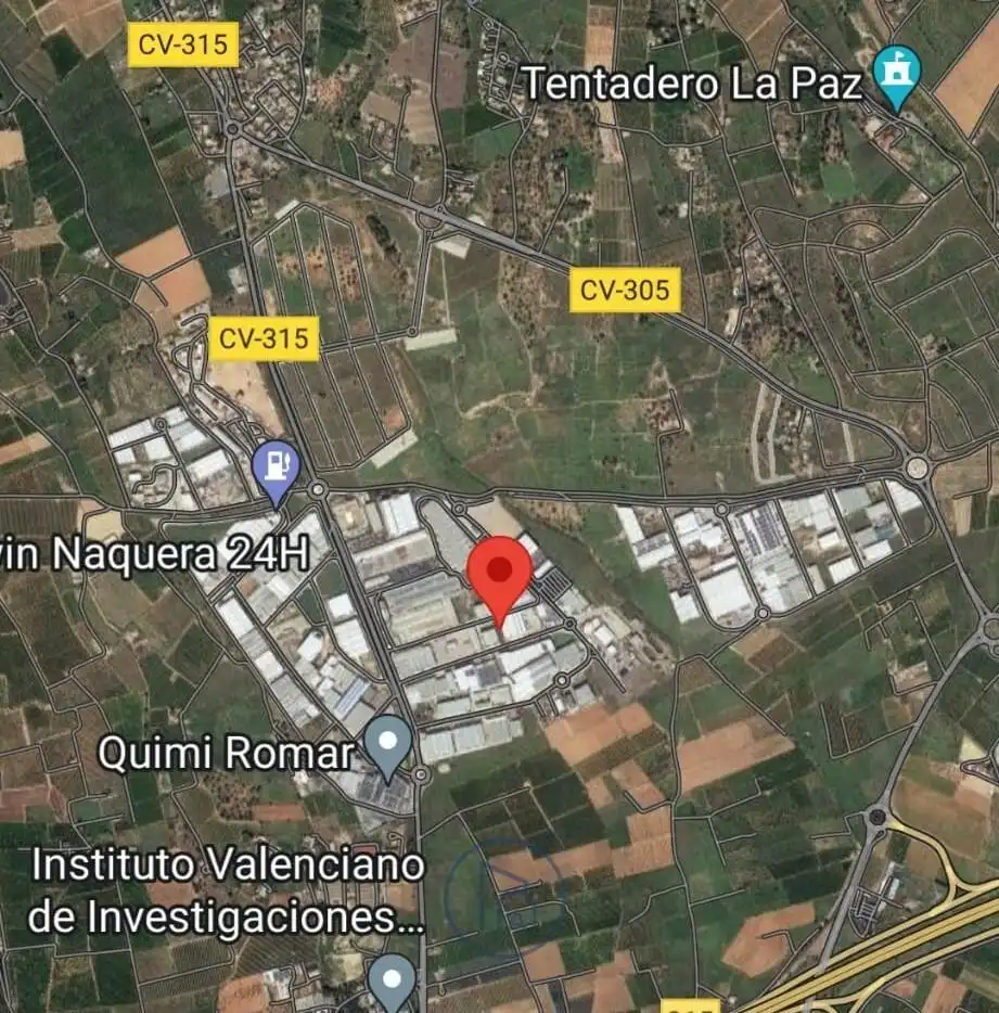 Terreno industrial en venta en Náquera